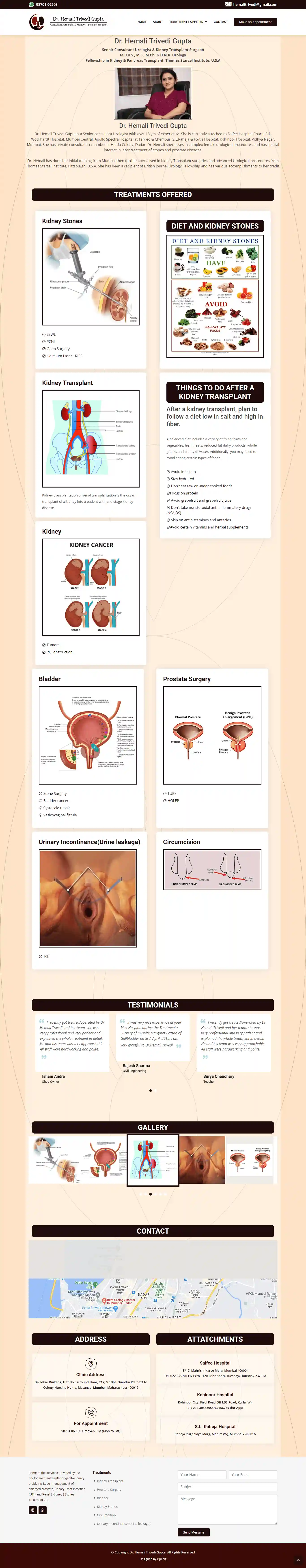 Female Urologist Mumbai